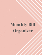 Monthly Bill Organizer: family organizer expense tracker notebook bill Colorado tracker bill book monthly 2019-2020