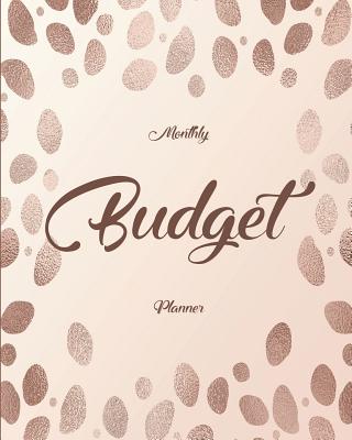 Monthly Budget Planner: Elegant Abstract 12 Month Weekly Expense Tracker Bill Organizer Business Money Personal Finance Journal Planning Workbook - Maggie C Harrington