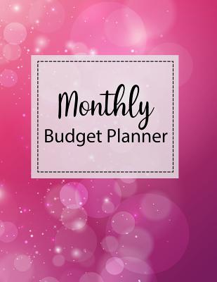 Monthly Budget Planner: Weekly Expense Tracker Bill Organizer Notebook Business Money Personal Finance Journal Planning Workbook Size 8.5x11 Inches Sparkle Pink Style - Monthly Weekly Budget Planner, Michelia