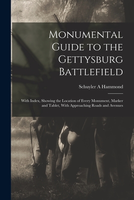Monumental Guide to the Gettysburg Battlefield: With Index, Showing the Location of Every Monument, Marker and Tablet, With Approaching Roads and Avenues - Hammond, Schuyler A