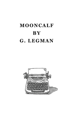 Mooncalf - Legman, G