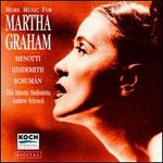 More Music for Martha Graham