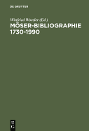 Moser-Bibliographie 1730 1990