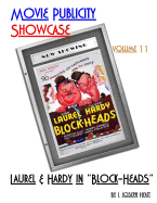 Movie Publicity Showcase Volume 11: Laurel and Hardy in Block-Heads