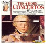 Mozart: 4 Horn Concertos; 4 Fragments - Sebastian Weigle (horn); Dresden Philharmonic Orchestra; Jrg-Peter Weigle (conductor)