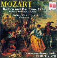 Mozart: Bastien und Bastienne - Adele Stolte (soprano); Peter Schreier (tenor); Kammerorchester Berlin; Helmut Koch (conductor)