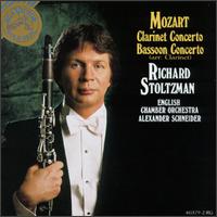 Mozart: Clarinet Concerto; Bassoon Concerto - English Chamber Orchestra (chamber ensemble); Richard Stoltzman (clarinet); Alexander Schneider (conductor)