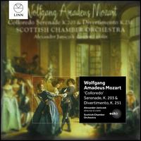 Mozart: 'Colloredo' Serenade, K.203 & Divertimento, K.251 - Scottish Chamber Orchestra; Alexander Janiczek (conductor)