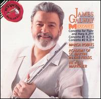Mozart: Concerto for Flute and Harp K.299; Concerto #1 K.313; Concerto #2 K.314 - James Galway (flute); Academy of St. Martin in the Fields
