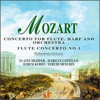 Mozart: Concerto for Flute, Harp and Orchestra; Flute Concerto No. 1 - Elaine Shaffer (flute); Marilyn Costello (harp); Philharmonia Orchestra