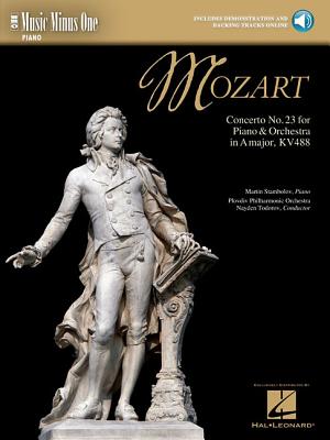 Mozart - Concerto No. 23 in a Major, Kv488 Music Minus One Piano Book/Online Audio - Amadeus Mozart, Wolfgang (Composer)