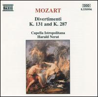 Mozart: Divertimenti, K 131 & K 287 - Capella Istropolitana; Harald Nerat (conductor)