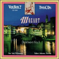 Mozart: Divertimenti, Vol. 1 - New York Philomusica