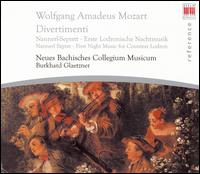 Mozart: Divertimenti - Christian Ockert (double bass); Christian Ockert; Fred Roth (violin); Fred Roth; Gunar Kaltofen; Gunar Kaltofen (violin);...