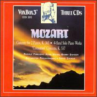 Mozart: Four-Hand Piano Works - Alan Weiss (piano); Barry Snyder (piano); Rudolf Firkusny (piano); Rochester Philharmonic Orchestra; David Zinman (conductor)