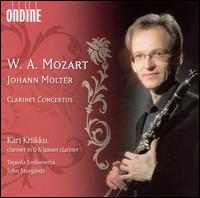 Mozart & Johann Molter: Clarinet Concertos - Anssi Karttunen (harpsichord); Kari Kriikku (clarinet); Tapiola Sinfonietta; John Storgrds (conductor)