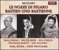 Mozart: Le Nozze di Figaro; Bastien und Bastienne - Christa Ludwig (vocals); Erich Makjut (vocals); Ilse Hollweg (vocals); Ira Malaniuk (vocals); Karl Donch (vocals);...