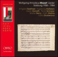 Mozart: Lieder - Edita Gruberov (soprano); Edith Mathis (soprano); Erik Werba (piano); Heinz Medjimorec (piano); Helen Donath (soprano);...