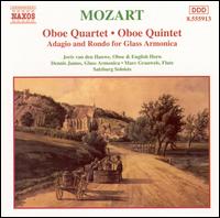 Mozart: Oboe Quartet & Quintet - Dennis James (harmonica); Joris van den Hauwe (oboe); Joris van den Hauwe (horn); Marc Grauwels (flute);...
