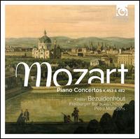 Mozart: Piano Concertos, K. 453 & 482 - Kristian Bezuidenhout (fortepiano); Freiburger Barockorchester; Petra Mllejans (conductor)