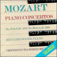 Mozart: Piano Concertos Nos. 17 & 23 - Richard Goode (piano); Orpheus Chamber Orchestra