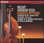 Mozart: Serenades, KV 239 & KV 203 / March KV 237 - Celia Nicklin (oboe); Iona Brown (violin); Malcolm Latchem (violin); Raymund Koster (double bass); Stephen Shingles (viola);...