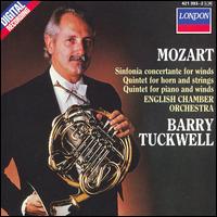 Mozart: Sinfonia Concertante; Quintet for Horn and Strings; Quintet for Piano and Winds - Barry Tuckwell (horn); Derek Wickens (oboe); Ian Jewel (viola); John Ogdon (piano); Kenneth Essex (viola); Kenneth Harvey (cello); Kenneth Sillito (violin); Martin Gatt (bassoon); Robert Hill (clarinet); English Chamber Orchestra