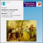 Mozart: Sinfonie concertanti, K364 & K297b; Rondo, K269 - Abraham Skernick (viola); Anthony Gigliotti (clarinet); Bernard Garfield (bassoon);...