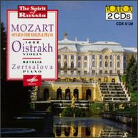 Mozart: Sonatas for Violin & Piano - Igor Oistrakh (violin); Natalia Zertsalova (piano)