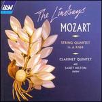 Mozart: String Quartet; Clarinet Quintet - Janet Hilton (clarinet); The Lindsays