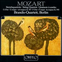 Mozart: String Quartets, K387 & K590 - Brandis Quartet