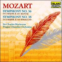 Mozart: Symphonies Nos. 36 & 38 - Prague Chamber Orchestra; Charles Mackerras (conductor)