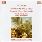 Mozart: Symphonies Nos. 40, 31 & 28