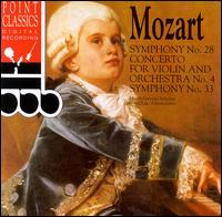 Mozart: Symphony No. 28; Concerto for Violin and Orchestra No. 4; Symphony No. 33 - Mozart Festival Orchestra; Alberto Lizzio (conductor)