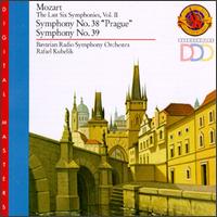Mozart:Symphony Nos. 38 & 39 - Bavarian Radio Symphony Orchestra; Rafael Kubelik (conductor)