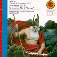 Mozart:Symphony Nos.40 & 41 - Bavarian Radio Symphony Orchestra; Rafael Kubelik (conductor)