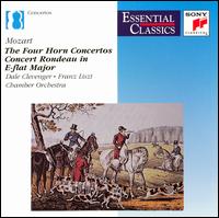 Mozart: The 4 Horn Concertos; Concert Rondeau in E flat major - Dale Clevenger (french horn); Franz Liszt Chamber Orchestra, Budapest (chamber ensemble);...