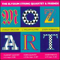 Mozart: The Elysium String Quartet & Friends - Allen Spanjer (french horn); Elysium String Quartet; Joseph Robinson (oboe); L. William Kuyper (french horn);...