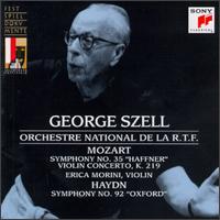 Mozart: Violin Concerto, K219; Symphony No. 35 "Haffner"; Haydn: Symphony No. 92 "Oxford" - Erica Morini (violin); ORTF National Orchestra; George Szell (conductor)