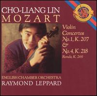Mozart: Violin Concertos Nos. 1 & 4 - Cho-Liang Lin (violin); Raymond Leppard (candenza); English Chamber Orchestra; Raymond Leppard (conductor)
