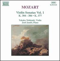 Mozart: Violin Sonatas, Vol. 1 - Jen Jand (piano); Takako Nishizaki (violin)