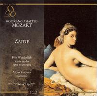 Mozart: Zaide - Frithjof Sentpaul (vocals); Fritz Wunderlich (vocals); Horst Gnter (vocals); Manfred Gerbert (vocals);...