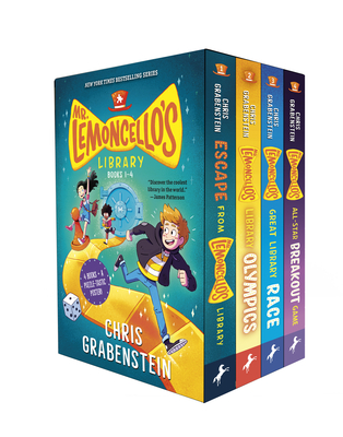 Mr. Lemoncello's Library Books 1-4 (Boxed Set) - Grabenstein, Chris