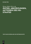 ?mter, Abk?rzungen, Aktionen des NS-Staates