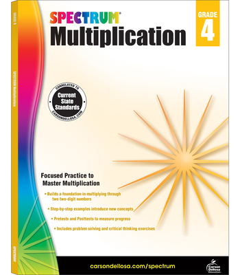 Multiplication Workbook, Grade 4 - Spectrum (Compiled by)