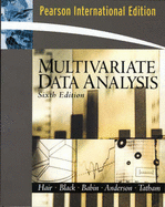 Multivariate Data Analysis: International Edition - Hair, Joseph F., and Black, Bill, and Babin, Barry