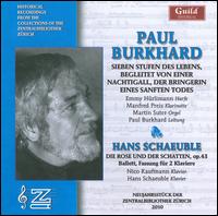 Music by Paul Burkhard and Hans Schaeuble - Emmy Hrlimann (harp); Hans Schaeuble (piano); Manfred Preis (clarinet); Martin Suter (organ); Nico Kaufmann (piano)