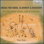 Music for Oboe, Clarinet & Basson by Lutoslawski, Veress, Juon & Schulhoff