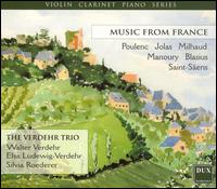 Music from France - Verdehr Trio