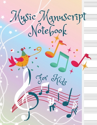 Music Manuscript Notebook For Kids - Daisy, Adil
